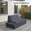 Housse pour causeuse large 65 po Lavinia