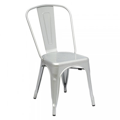 Angie 17.7'' H Metal Stacking Side Chair