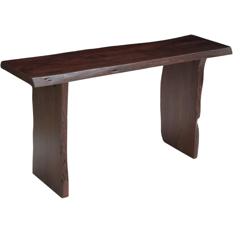 Console en bois massif, Dark Walnut