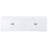 Laughlin TV Stand for TVs up to 85 Inches with 4 Doors and Adjustable Shelves, White-926690006