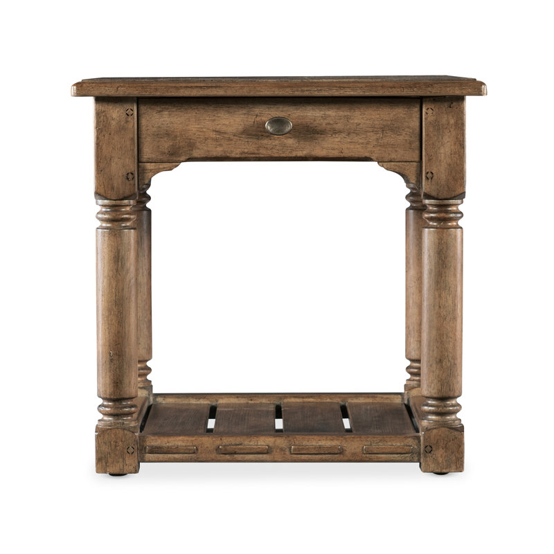 Americana 25" H End Table with Storage