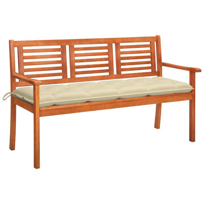 Goodenche Wooden Garden Bench by Red Barrel Studio