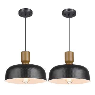 Luminaire suspendu à 2 lumières Mikaili