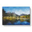 Alpine Lake In Colorado In Abstract - Wrapped Canvas Print-55306111