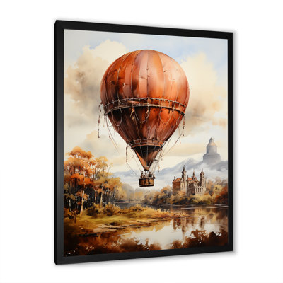 Vol en montgolfière Castle