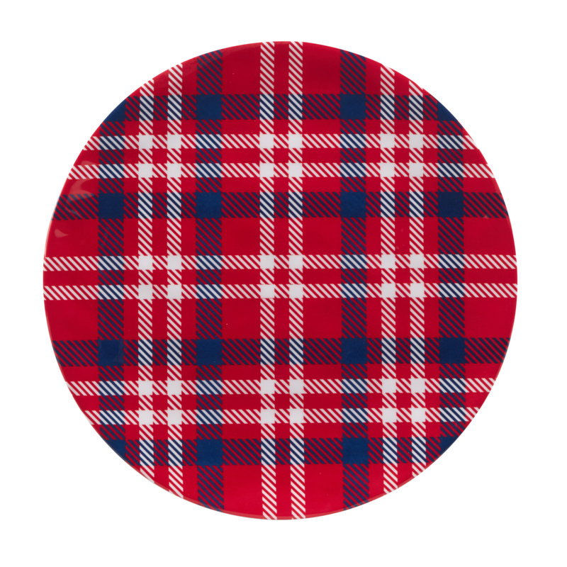 Service de table à motif écossais Patriotic