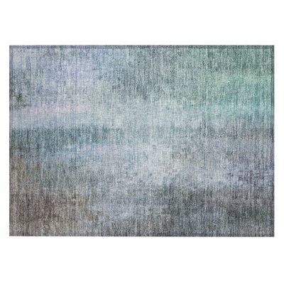 Machine Washable Indoor/Outdoor Kaczor ACN2241 Abstract Rug