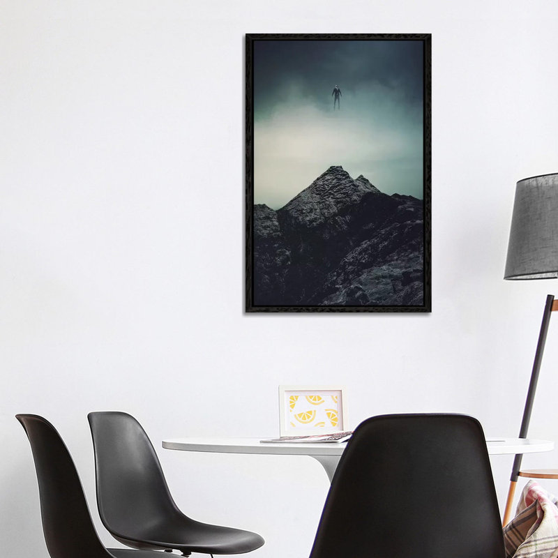 Escape by Rob Hakemo - Print on Canvas, 101.6 cm H x 66.04 cm W, Black Framed
