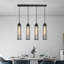 Gracelynn 4 - Light Black Pendant