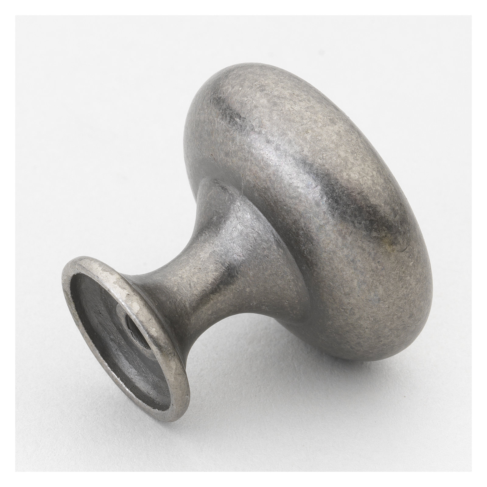 Mushroom Knob, Weathered Nickel