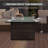 Outdoor Fire Table with Powerful Heating and Stylish Wicker Base for Various Occasions