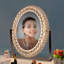 Chatfield Metal Oval Floor Mirror