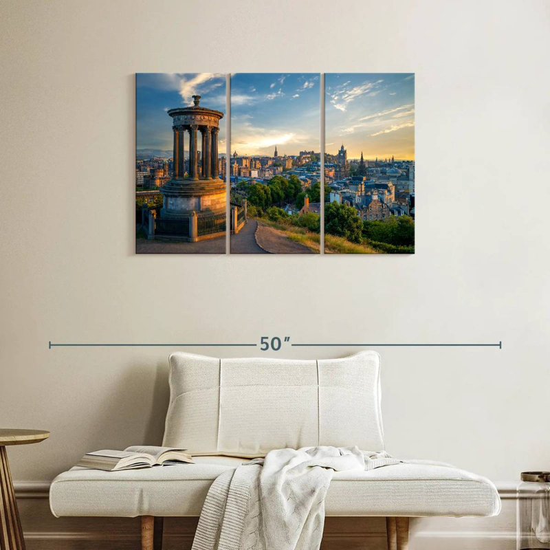 Lilie Edinburgh de Calton Hill, H 24 po x l 38 po