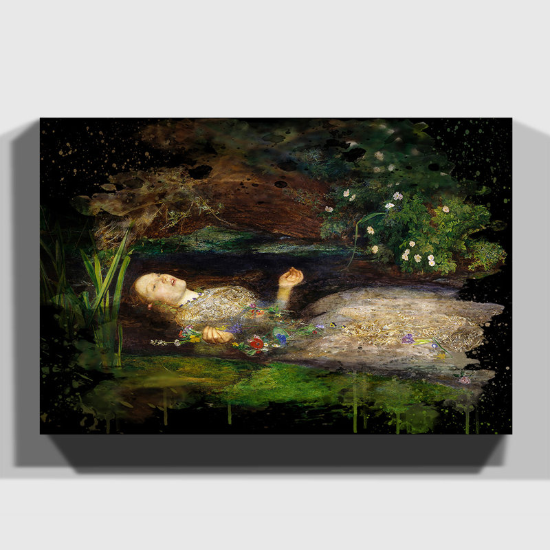 John Everett Millais - Wrapped Canvas, 40cm H x 60cm W