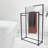 2 Tiers Freestanding Metal Towel Rack