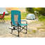 Chaise de camping avec table d'appoint - Portable robuste pour adultes