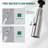 Kitchen Faucet with Pull Down Sprayer, Single Hole Kitchen Sink Faucets, 304 Stainless Steel, Dual-Function Faucet for Sink Farmhouse, Brushed Nickel-122877582