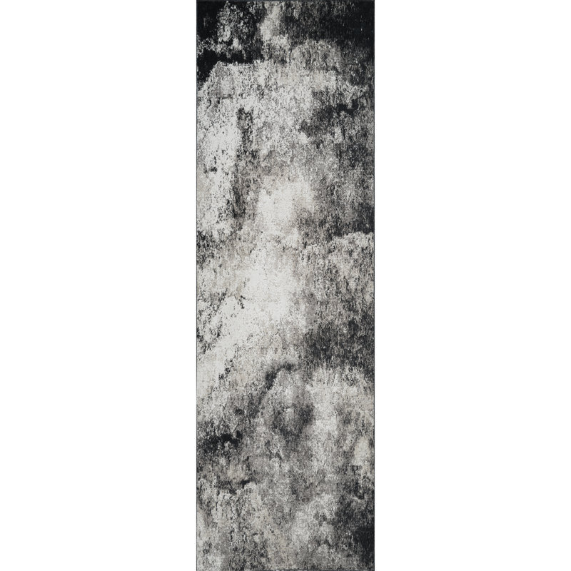 Kaleela Power Loom Abstract Area Rug , Runner 2'6'' x 8'