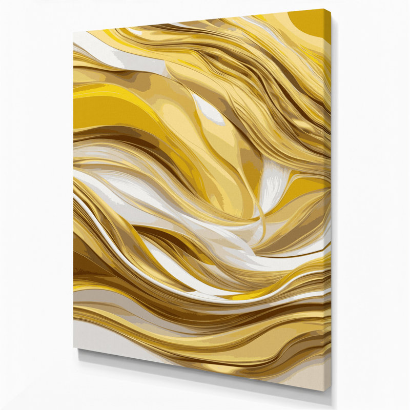 Art numérique sur toile, abstraction numérique 57, H 16 po x l 20 po