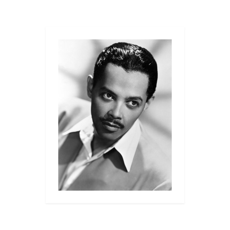 " Billy Eckstine Looking Up ", 10" H x 8" W
