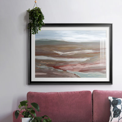 «Valley of Fall», cadre encadré et biseauté