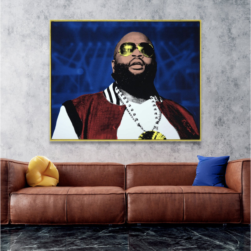 Rick Ross Print by H. Scott