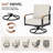 5 Pieces Outdoor Conversation With High Back Swivel Rocking Chairs And Ottoman-710866130-731013372