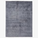 Gray Samsara Contemporary Wool Rug - 4'9" x 5'11"