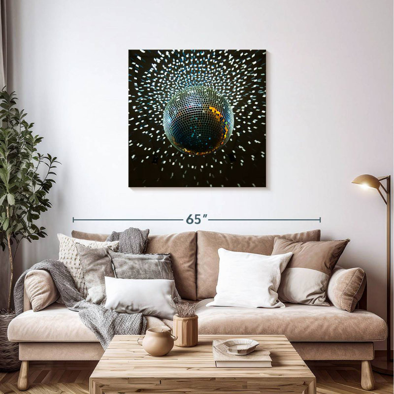 Arney Disco Ball Lights, 36" H x 36" W