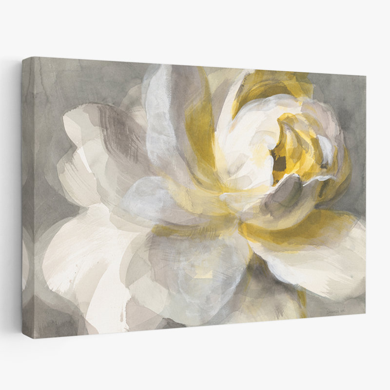 Fleurs abstraites - rose abstrait, H 16 po x l 24 po