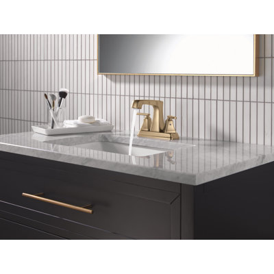 Ashlyn Centerset Bathroom Faucet with Drain Assembly, 2-handle Bathroom Sink Faucet