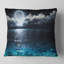 Coussin seascape full moon sur mer romantique-982049074