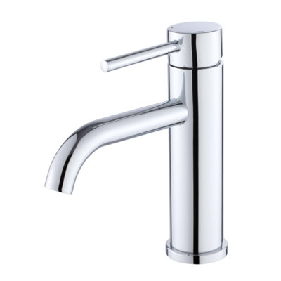 Robinet pour salle de bain à poignée simple Modern