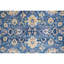 Hand Knotted Wool Area Rug in Navy
