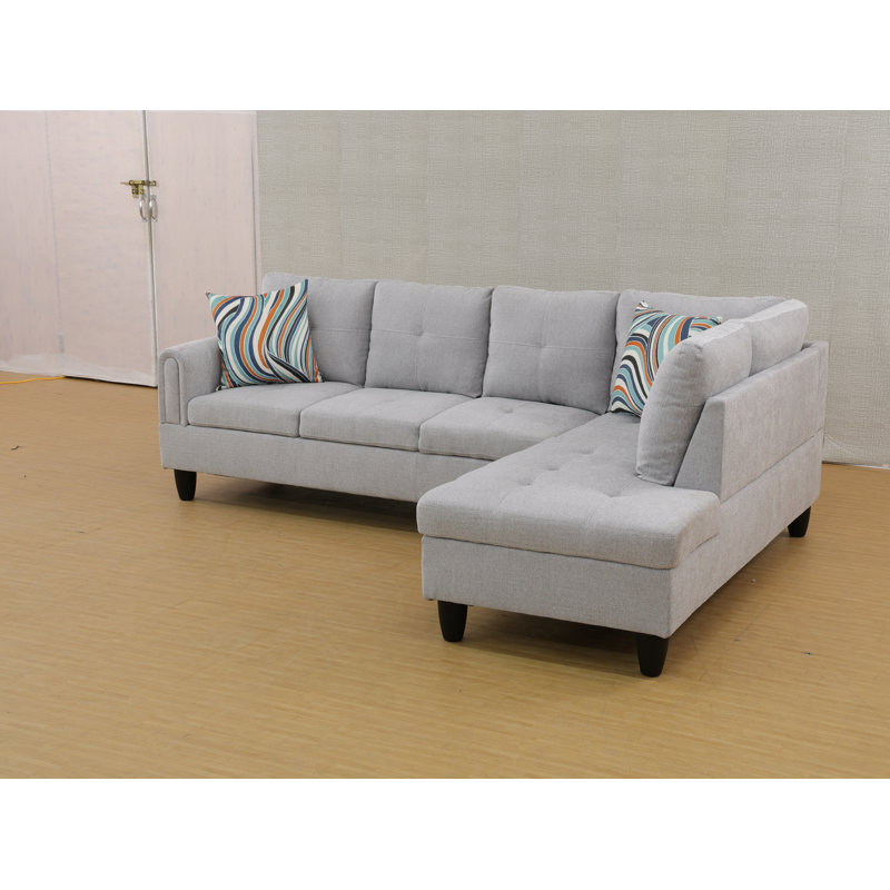 Canapé modulaire en coton Arlyce