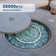Areefa Round Propane Smokeless Fire Pit Table with Hidden Fuel Tank