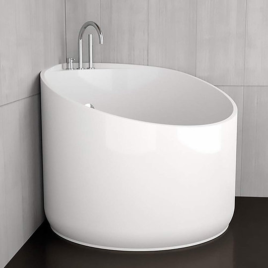 Nova 44.9'' L Soaking Bathtub, White