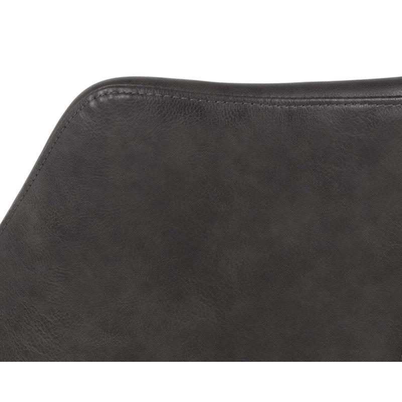 Mason Lounge Chair, Town Gray Faux Leather