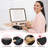 Portable Makeup Organizer Makeup Tool Case With Led Mirror Pink-301349714