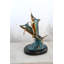 Sculpture en bronze Marlin