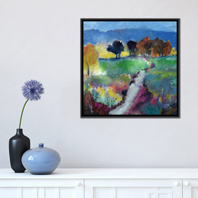 « green fields » par le decker, impression sur toile