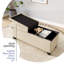 Banc de rangement avec repose-pieds Vérrant-130802501-130802504