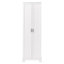 Armoire de rangement avec deux portes pour salle de bain, bureau, tablette réglable, panneau de fibres à densité moyenne-1161262737