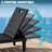 Set Of 2 Resin Outdoor Chaise Lounge Chairs With 5 Adjustable Positions, Waterproof & Tool-Free Assembly For Patio Poolside-695799150