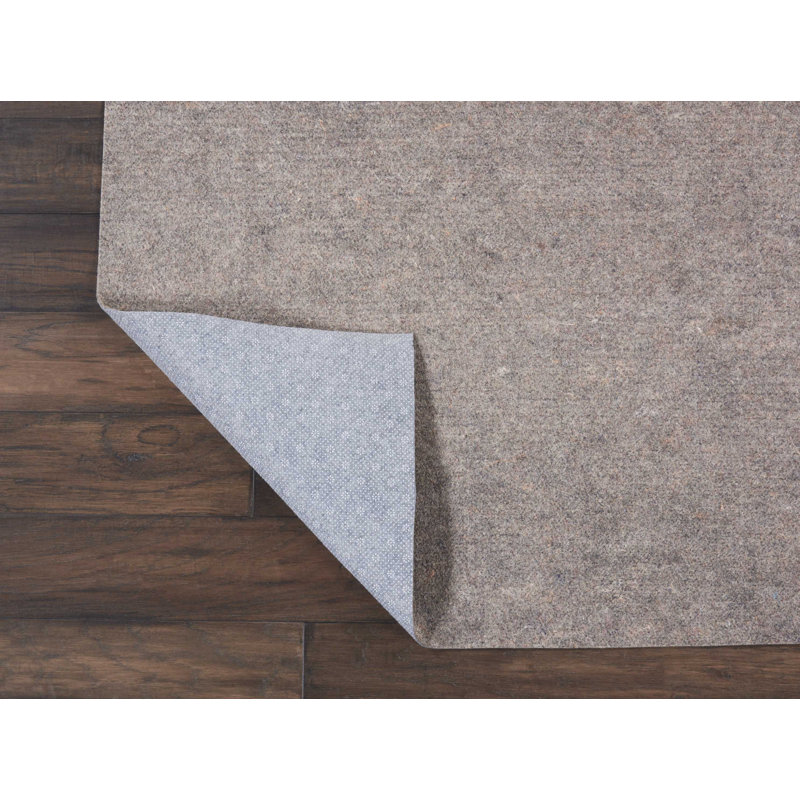 Middlewich Machine Woven Rectangle 3'4" x 5' Synthetic Area Rug in Brown