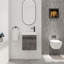 Meuble-lavabo flottant mural avec lavabo-548655638