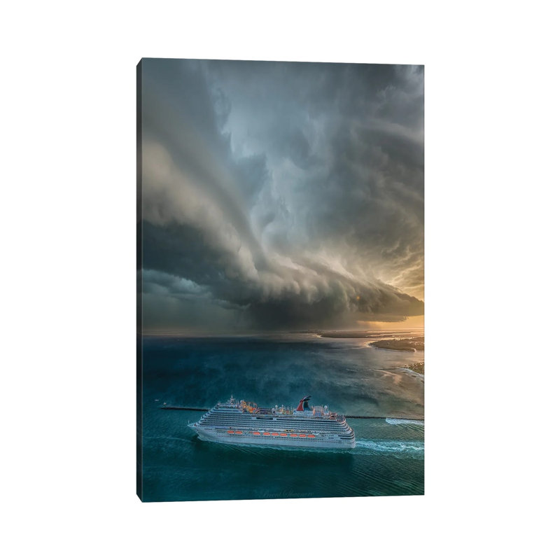 Cruise To Nowhere by Brent Shavnore - Wrapped Canvas Gallery-Wrapped Canvas Giclée, 20.32 cm H x 30.48 cm W