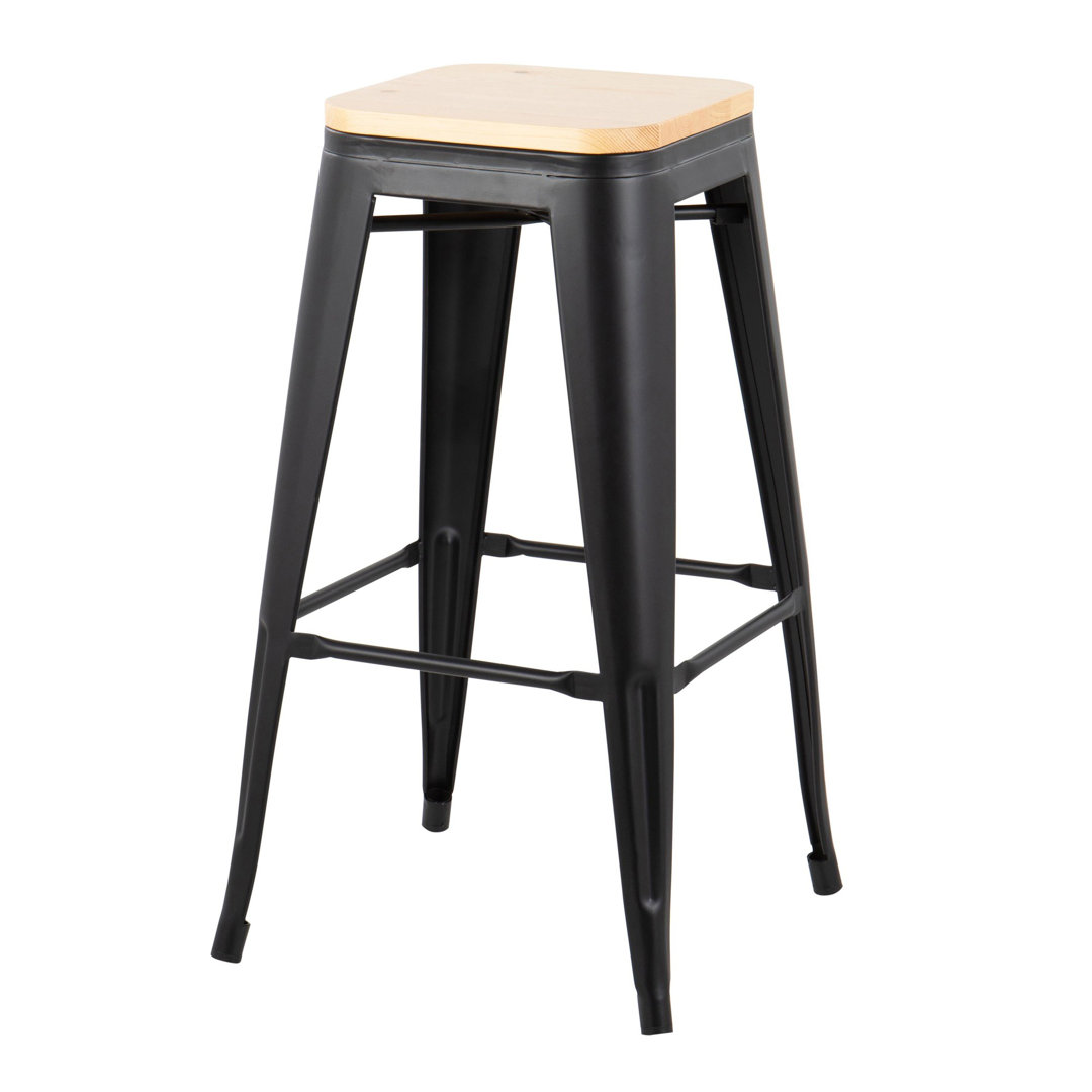 Christie Counter & Bar Stool (Set of 2) Steelside™ Seat 