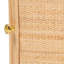 Table de chevet en osier / rotin Ellis
