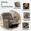 Fauteuil inclinable et pivotant manuel-2037409135